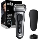 Braun Serija 8 8617s brivnik za mokro in suho britje, srebrn. | Shoptok.si