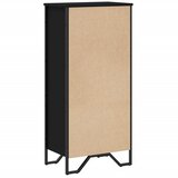  Regal za knjige crni 50 x 31 x 106 cm od konstruiranog drva | Eponuda.ba