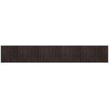 vidaXL Preproga pravokotna temno rjava 80x500 cm bambus | Shoptok.si