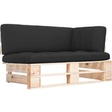 Maison Chic Vrtni kotni kavč - Zunanji kavč iz palet impregnirana borovina, (22041019) | Shoptok.si