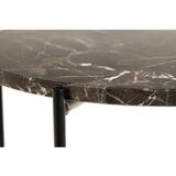 Actona Okrugao pomoćni stol s mramornom pločom ø 42 cm Avila – | shoptok.hr