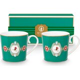 Pip Studio Love Birds set skodelic - zelena Cene