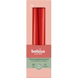 Bolsius Essentials stožčaste sveče (8 kosov) - nežna rdeča Cene