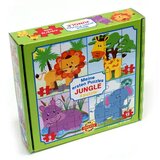 Mađarski proizvođač Moj prvi puzzle: Životinje džungle 4 u 1 baby puzzle | shoptok.hr