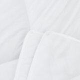  2-u-1 Punionica s jastukom 2 pcs Bijela 135 x 220 cm Mikrofibra | shoptok.hr