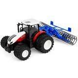  Remote Controlled Tractor with Roller RC Lights Red 1:24 | Shoptok.si