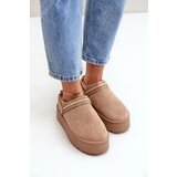 Boto FG2 Snow Boots With Decorative Embroidery Beige Selithria | Eponuda.ba