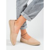 W. POTOCKI Women's beige espadrilles Potocki suede | Shoptok.si