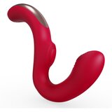 Sex HD Genie - G-točka i klitoralni vibrator (crveni) Cijene