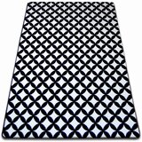RugsX Preproge Preproga SKETCH - F757 krem/črna - Karo 180x270 cm Bež | Shoptok.si