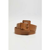 Marisse Wide Dark Beige Belt | shoptok.hr