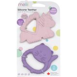 Melii Teethers grizalo Unicorn & Cat 2 kos | Shoptok.si