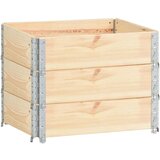  Visoke grede 3 kosi 60x80 cm trdna borovina, (20618558) | Shoptok.si