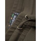 Ombre Men's knit shorts with rolled up legs - olive | Eponuda.ba