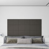 vidaXL Stenski paneli 12 kosov temno sivi 60x30 cm žamet 2,16 m² Cene