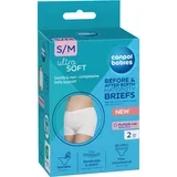 Maternity Briefs nosečniške in poporodne hlačke 2 v 1 velikost S/M 2 kos