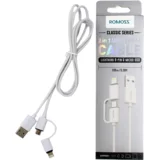 Kabl Lightning i Micro, 2 u 1, USB