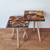 Hanah home 2Shp412 - Orange OrangeCream Nesting Table (2 Pieces) | ePonuda.com