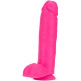 Blush neo 10 inch dual density dildo neon pink Cene