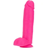 Blush Neo 10 Inch Dual Density Dildo Neon Pink