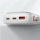 Baseus POWER BANK 10000MAH QPOW PRO - USB + TYPE C - PD 20W SA LIGHTNING KABELOM BIJELI | shoptok.hr