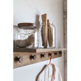 Mette Ditmer Denmark Rjav stenski obešalnik iz masivnega hrasta s polico 90 cm Showcase – | Shoptok.si