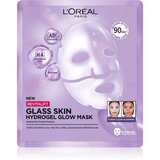 L´Oréal Paris Revitalift Filler Glass Skin hidrogel maska s posvjetljujućim učinkom 25 g Cijene