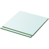 vidaXL Ploče za police 2 kom staklene prozirne 30 x 25 cm Cijene