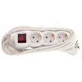Well Razdelilec 220V 1/3 3m + stikalo; zaščita, bela barva, IP20, 16A/3500W, H05VV-F 3G1.5mm2, (20772086) Cene