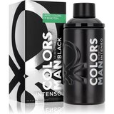 Benetton Colors de Man Black Intenso toaletna voda za moške 200 ml | Shoptok.si