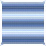  Jedrilica za sunčevu sjenu Plava i bijela 5 x 5 m HDPE | shoptok.hr