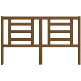  Uzglavlje za krevet boja meda 166 x 4 x 100 cm masivna borovina | shoptok.hr