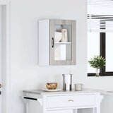 Kuhinjska stenska omarica steklenimi vrati Porto siva sonoma, (22010223) | Shoptok.si