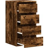  Kutni ladičar dimljena boja hrasta 40x41x76cm konstruirano drvo | shoptok.hr