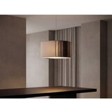  Luster na sajli STRIPES 1xE27/60W/230V, prečnik 40 cm, siv | Eponuda.com