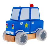  Drveni edukativni policijski auto za sastavljanje - Police | Shoptok.si