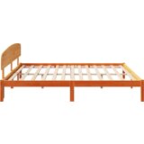  Konstrukcija postelje Rjava 180 x 200 cm Trden borov les, (5000022927) | Shoptok.si