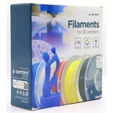 Gembird High Speed PETG 3D filament bel, 1,75 mm, 1 kg (3DP-PETG1.75HY-01-W), (5000368550) Cene