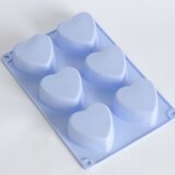  Silikonska modla za kolače Srca, plava | Eponuda.com