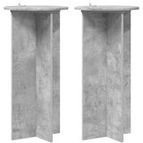  Stalak za biljke 2 pcs Betonska siva 40 x 40 x 80 cm | shoptok.hr