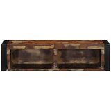 vidaXL TV omarica Multicolor 80x30x25 cm Masivni les Reclaimed | Shoptok.si