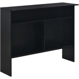  Barski stol s 2 stolne ploče crni 130 x 40 x 120 cm | shoptok.hr