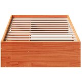  Dnevni krevet bez madraca voštano smeđi 90 x 200 cm od borovine | shoptok.hr