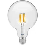 led sijalica E27 8W G125 3000K 800lm filament