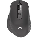 brezžična optična miška falcon, črna