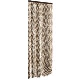  Zastor protiv muha bež i smeđa 90 x 200 cm od šenila | shoptok.hr