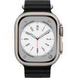 hoco. Silikonski remen za iWatch, 42/44/45/49mm, crna - iWatch WA12 Black | Eponuda.ba