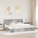  s od storage s ladicama Betonski sivi 200 x 200 cm | shoptok.hr