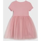 Sinsay Pamučna haljina s tilom i vezom Stitch | shoptok.hr