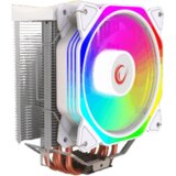 CPU hladnjak RAMPAGE OCTAGON C50 White 57CFM 1800RPM 12cm ARGB AM5/LGA1700 Compatible Air Cooled Fan | Eponuda.ba